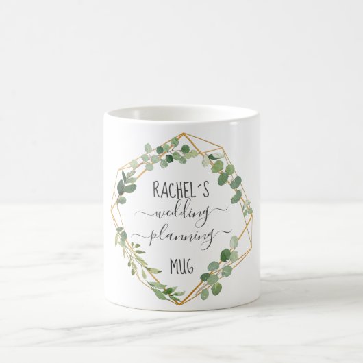 Kundenspezifisch Wedding-Planning-Mug Koffiemok (Center)