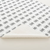 Kundenspezifische Logo-Geschäfte Sherpa Deken (3/4)