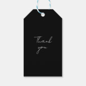 Kundenspezifische Photo Hochzeit  Geschenkanhänger Cadeaulabel (Achterkant)