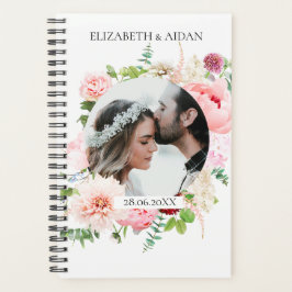 Kundenspezifischer Floraler Foto Planner