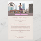 Kundenspezifischer Foto Flyer (Voorkant)