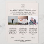 Kundenspezifischer Foto Preishear Flyer (Voorkant / Achterkant)