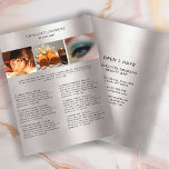 Kundenspezifischer Foto Preishear Salon Flyer<br><div class="desc">Kundenspezifischer Foto - Preishear - Flyer. Personalisiere dein Produkt in Minuten. Über "weiteres personalisieren" können Schriftart, Schriftgröße, Position und die Farbe geändert werden. Perfekt für Fotografen; Wellness, Massage, Beauty und alle anderen Serviceleistungen.</div>