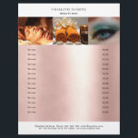 Kundenspezifischer Foto Preishear Salon Flyer<br><div class="desc">Kundenspezifischer Foto - Preishear - Flyer. Personalisiere dein Produkt in Minuten. Über "weiteres personalisieren" können Schriftart,  Schriftgröße,  Position und die Farbe geändert werden. Perfekt für Fotografen; Wellness,  Massage,  Beauty und alle anderen Serviceleistungen.</div>