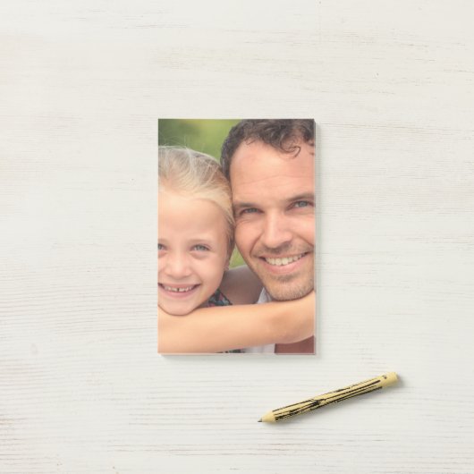 Kundenspezifisches Foto Post-it® Notes (Op bureau)