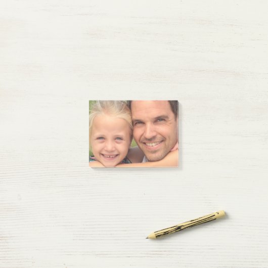Kundenspezifisches Foto Post-it® Notes (Op bureau)