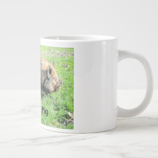 Kunekune Pig Jumbo Mok (Rechts)