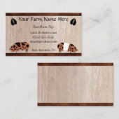 KuneKune Pig Visitekaartje (Voorkant / Achterkant)