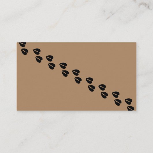 KuneKune Varkenshouder Visitekaartje (Achterkant)