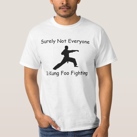 Kung Foo Fighting T-shirt (Voorkant)