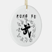 Kung Fu (功夫) Keramisch Ornament (Rechts)