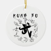 Kung Fu (功夫) Keramisch Ornament (Voorkant)