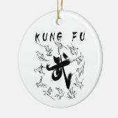 Kung Fu (功夫) Keramisch Ornament (Links)