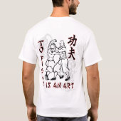 Kung Fu 2 T-shirt (Achterkant)