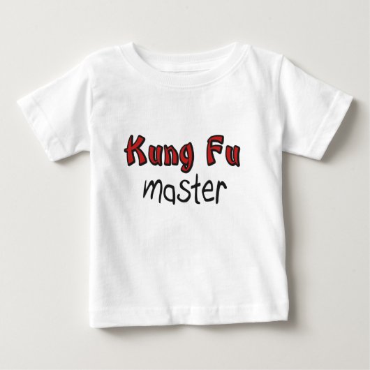 Kung Fu Baby Shirt (Voorkant)