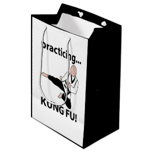 Kung Fu Black Belt Martial Arts Medium Cadeauzakje