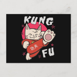 Kung Fu Cat Briefkaart