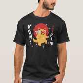 Kung Fu Cat  Fun T-shirt (Voorkant)