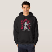 Kung Fu Cat Hoodie (Voorkant volledig)