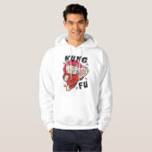 Kung Fu Cat Hoodie (Voorkant volledig)