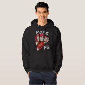 Kung Fu Cat Hoodie (Voorkant volledig)