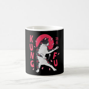 Kung Fu Cat Koffiemok