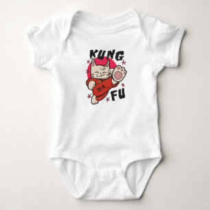Kung Fu Cat Romper