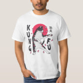 Kung Fu Cat T-shirt (Voorkant)