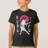 Kung Fu Cat T-shirt (Voorkant)