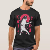 Kung Fu Cat T-shirt (Voorkant)
