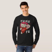 Kung Fu Cat T-shirt (Voorkant volledig)