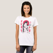 Kung Fu Cat T-shirt (Voorkant volledig)