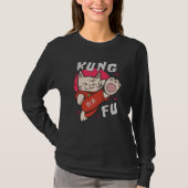 Kung Fu Cat T-shirt (Voorkant)