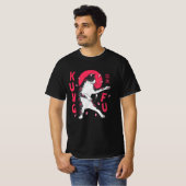 Kung Fu Cat T-shirt (Voorkant volledig)