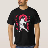 Kung Fu Cat T-shirt (Voorkant)