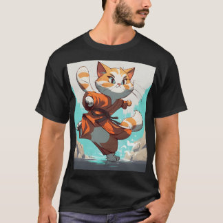 Kung Fu cat T-shirt