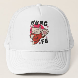 Kung Fu Cat Trucker Pet