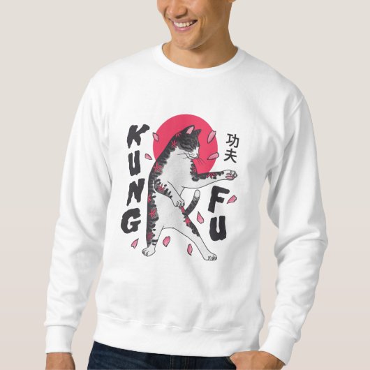 Kung Fu Cat Trui (Voorkant)