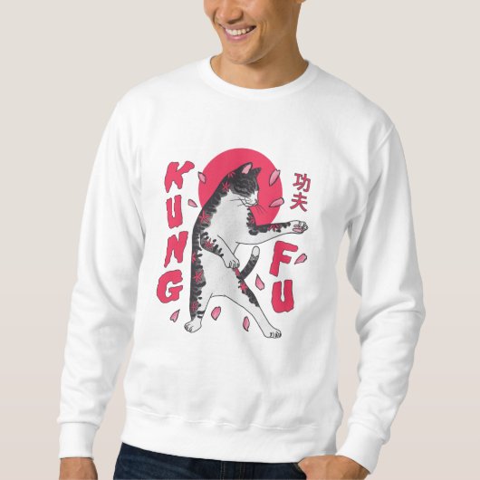 Kung Fu Cat Trui (Voorkant)