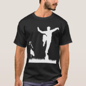 Kung Fu Crane Pose T-shirt (Voorkant)
