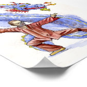 Kung Fu Dragon Poster (Hoek)