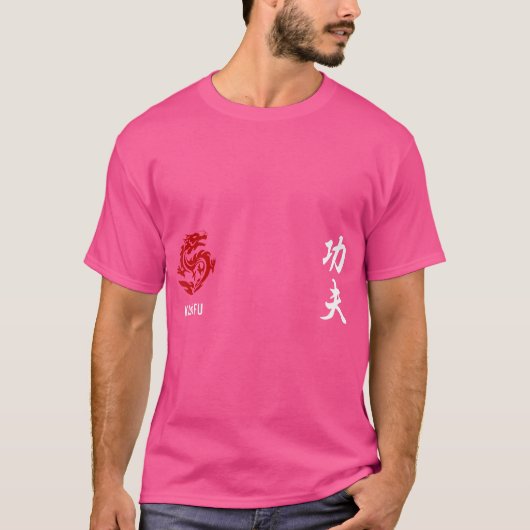 Kung Fu Dragon T-shirt (Voorkant)
