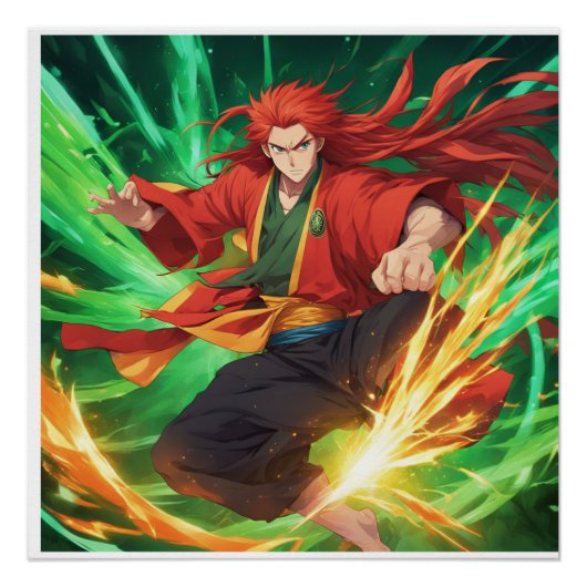 Kung Fu Fighter 12 Perfect Poster (Voorkant)