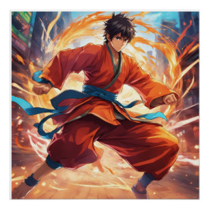 Kung Fu Fighter 2 Perfect Poster