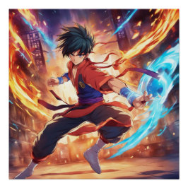 Kung Fu Fighter 3 Perfect Poster