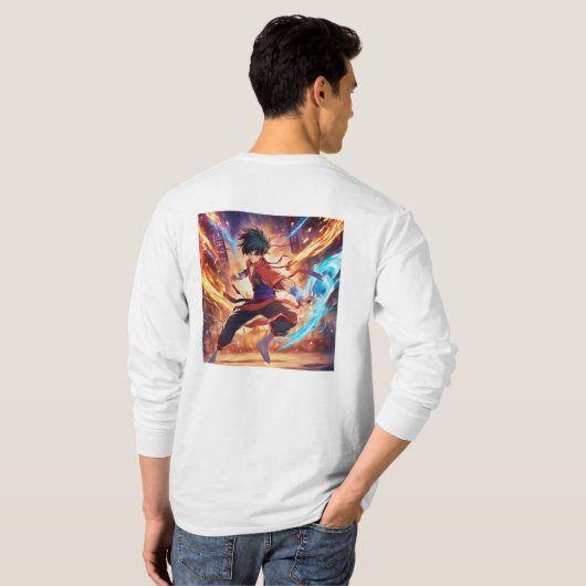 Kung Fu Fighter 3 T-shirt (Achterkant volledig)