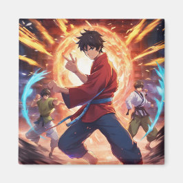 Kung Fu Fighter 4 Magneet