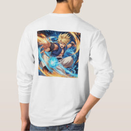 Kung Fu Fighter 5 Plus-symbool T-shirt