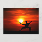 Kung Fu Fighting! Feestdagenkaart (Voorkant)