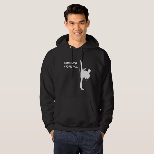 Kung Fu Fighting Hoodie (Voorkant volledig)